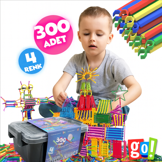 Toylupa™ Geometrik Tasarım Çubukları