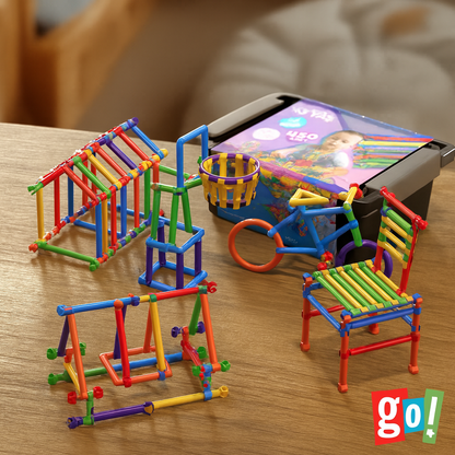 Toylupa™ Geometrik Tasarım Çubukları
