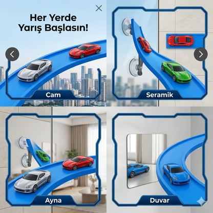 Toylupa™ Esnek Yarış Pisti