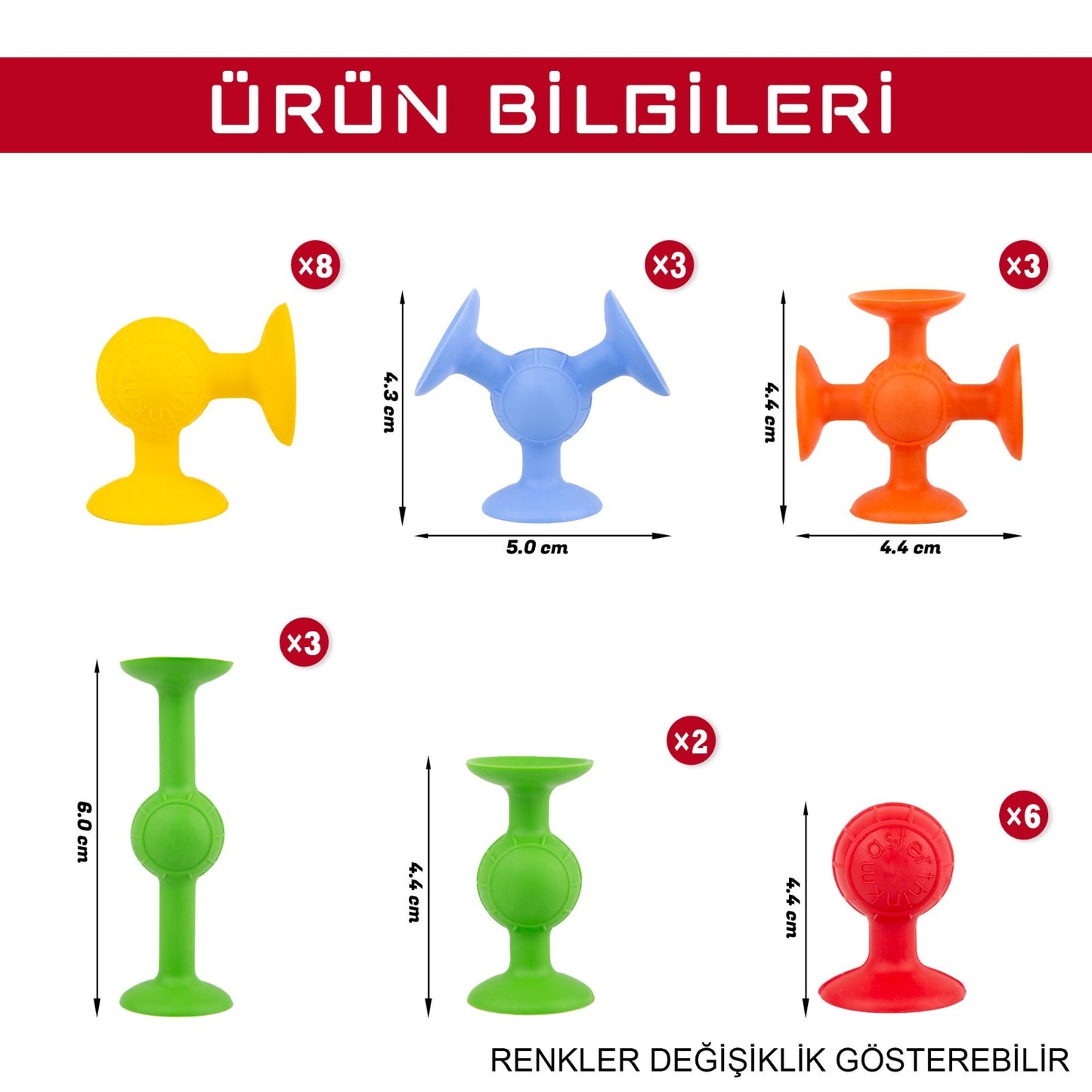 Toylupa Vakumlu Molekül Yapı Taşları 25 Parça